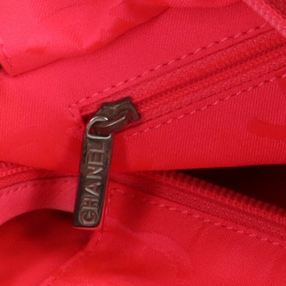 CHANEL Tote Medium Cambon Bag Leather Black Women's - Picture 7 of 8